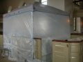 1. Clean work tent